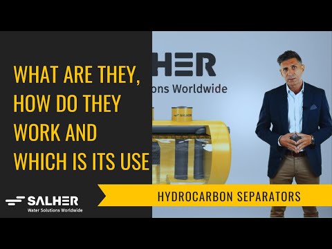 Séparateur d'hydrocarbure en PRFV - norme EN 858 - Classe I et II - Modèle CHC-SH-L-K - Salher_1