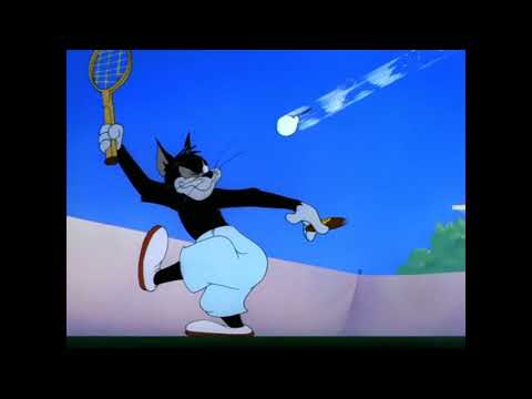 Tom and Jerry cartoon - Tennis Chumps (Best moments)