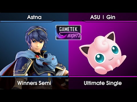 Gametek Night 2023.16 Winners Semi - Astna (Marth) Vs. Gin (Jigglypuff) SSBU Ultimate Tournament