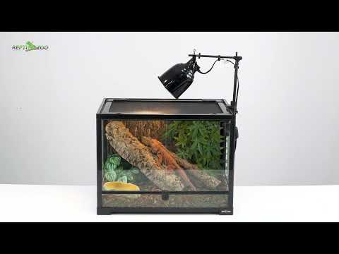 REPTIZOO Multi function deep dome lamp fixture