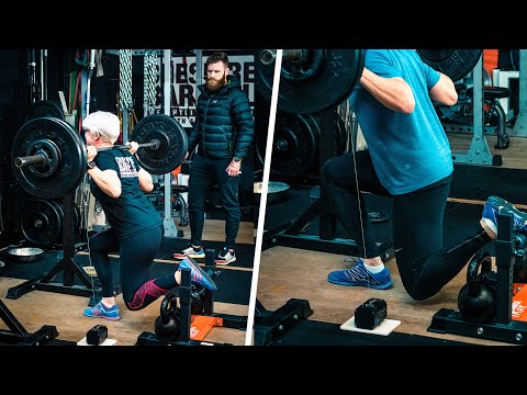 Rear Foot Elevated Split Squat | Bulgarian Split Squat | Tennis Strong Exercise Library