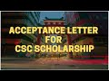 Acceptance Letter for CSC Scholarship|| Acceptance Letter from Supervisor  || Study in China