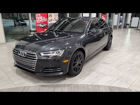 2017 Audi A4 2.0T Progressiv 4dr All-Wheel Drive Quattro Stock # 37476A