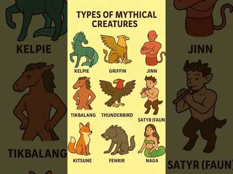 Part 14#🌏Mythical creatures#short💀.