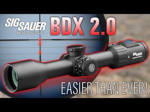 Custom BDC Reticle for Hunting - Sig Sauer's BDX System (Review)