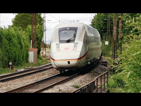 Br 412 057 ICE 4 Bundesrepublik Deutschland auf der Rheintalbahn in Leutersberg