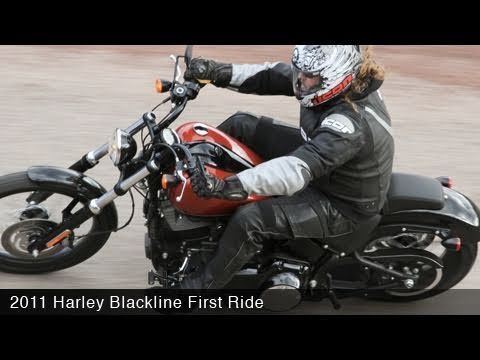 MotoUSA 2011 Harley-Davidson Blackline First Ride