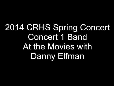 2014 CRHS Spring Concert - Concert 1 - Danny Elfman