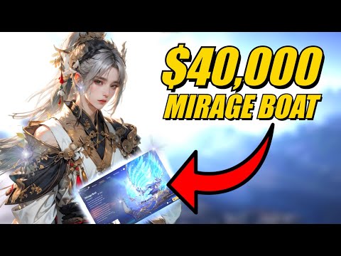 The $40,000 Mirage Boat in Where Winds Meet - Full Tour & Gameplay