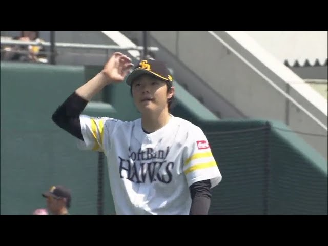 【ファーム】ホークス・松本裕 三振でピンチ脱出!! 2018/6/2 H-T(ファーム)