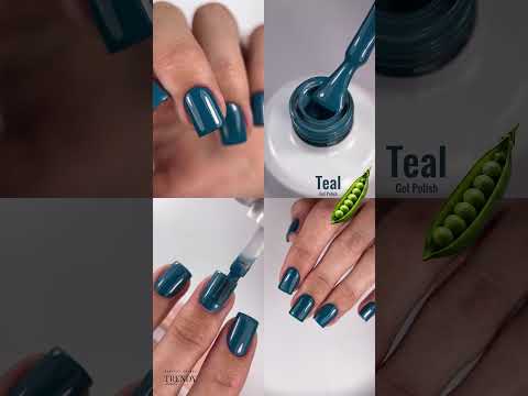 Видеообзор Гель-лак для ногтей TrendyNails (Teal 5 мл)