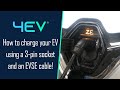 4EV EVSE Charge Your Electric Vehicle Using Your 3 Pin Household Socket