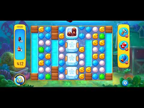 Fishdom level 10128 no boosters フィッシュダム ノーマル