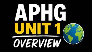 Unit 1 Human Geography APHG Explained: Thinking Geographically