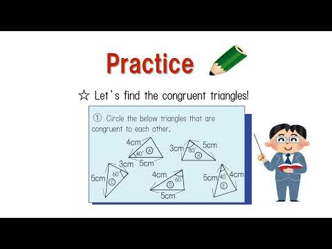 中2＿三角形の合同条件英語版