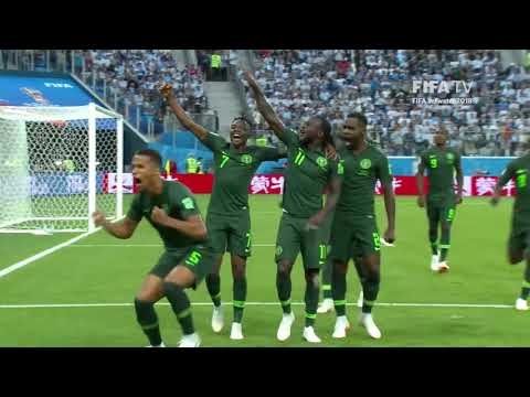 36 Victor MOSES Goal   Nigeria v Argentina   MATCH 39