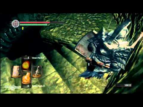 Dark Souls Walkthrough - PT. 80 - Mitchell Takes a Blind Leap Into the Abyss