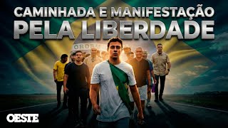 CAMINHADA DE NIKOLAS PELA LIBERDADE + MANIFESTAÇÃO ACORDA BRASIL: COBERTURA ESPECIAL OESTE - 25/01