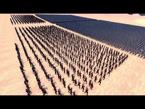 1,000 Roman Archer vs 30,000 Heavy Knights - Ultimate Epic Battle Simulator