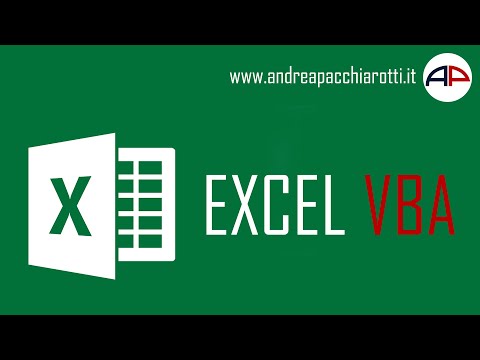 VBA Excel - Lezione 18 UserForm