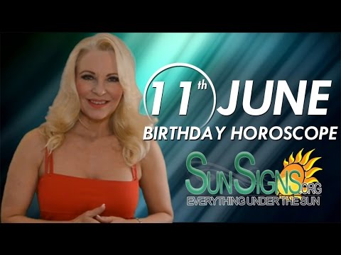 June 11th Zodiac Horoscope Birthday Personality - Gemini - Part 1