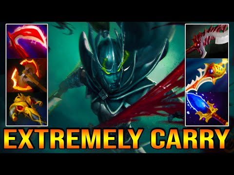 EXTREMELY CARRY [ Phantom Assassin ] ULTRA INTENSE TEAM FIGHT - DOTA  2 GAMEPLAY
