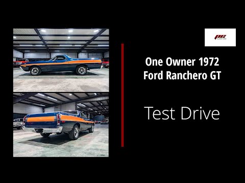Thumbnail for One Owner 1972 Ford Ranchero GT Test Drive Review |  PC Classic Cars by Ford Ranchero