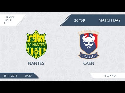 AFL18. France. Ligue 1. Day 26. Nantes - Caen
