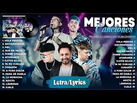 Emanero, Luck Ra, Ke Personajes, La Konga, BM Tendencia 2024  Colecciones Álbum Popular 2024 Letra