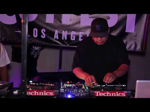 Cutfest LA 2017 Dj Selecta Kram vs. Dj Tablist g1 juggling head to head
