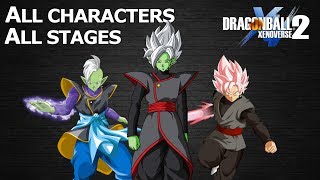 How to unlock ALL Characters / Stages | Dragon Ball Xenoverse 2 | PC MOD