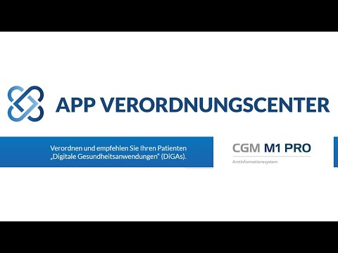CGM M1 PRO | DiGA | App auf Rezept aus dem APP VERORDNUNGSCENTER