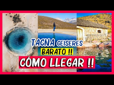 Geiseres de Tacna + Aguas termales Candarave 🔥 COMO LLEGAR Barato‼️ Peru turismo, lugares turisticos