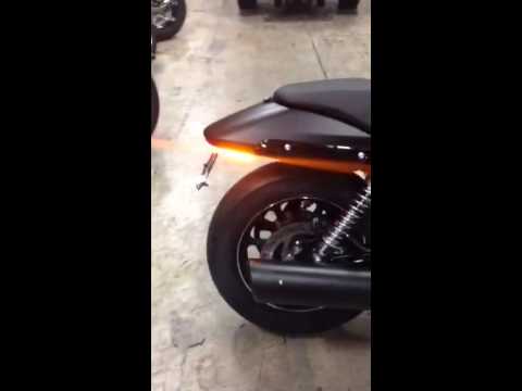 Harley Davidson Street 750 Fender Eliminator by New Rage Cycles
