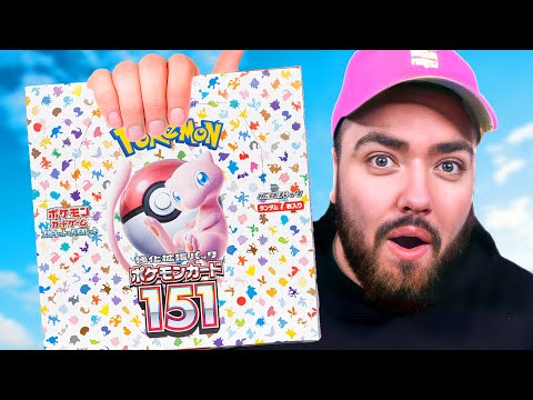 Opening the AMAZING New Pokemon 151 Booster Box (Nostalgic)