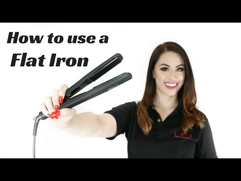 How to use a Flat Iron