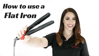 How to use a Flat Iron