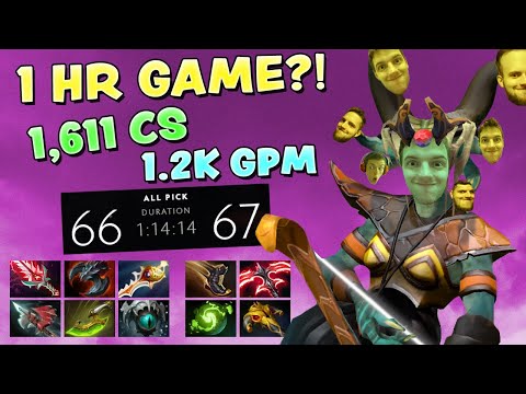 1HR GAME! - 1.6K CS, 1.2K GPM - MID MEDUSA