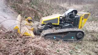 Mulčenje strmega terena