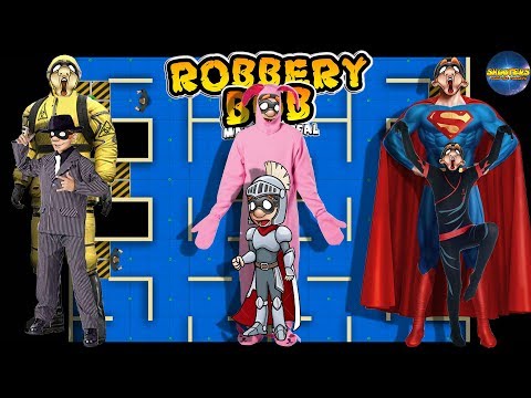 Robbery bob hack Man Of Steal - All Costume { Super, Knight Amor, Hazmat, Bunny, Ninja, Stylish}