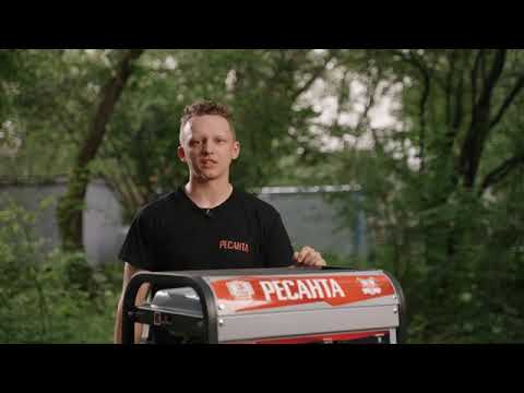 Миниатюра изображения товара Бензиновый генератор Ресанта БГ 8000 Р (64/1/47)