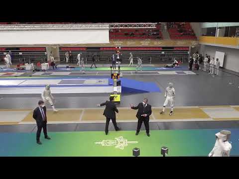 Budapest World Cup JMS 2022 - L128 - Jalabert FRA v Dragomir ROU