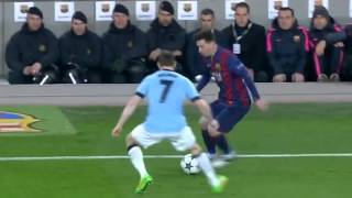 Lionel Messi • Amazing Nutmeg vs Manchester City