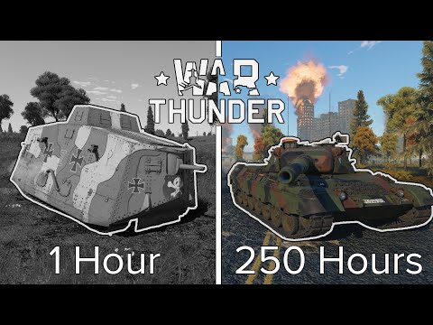 I Played 250 HOURS of War Thunder Ground and got Gaijined