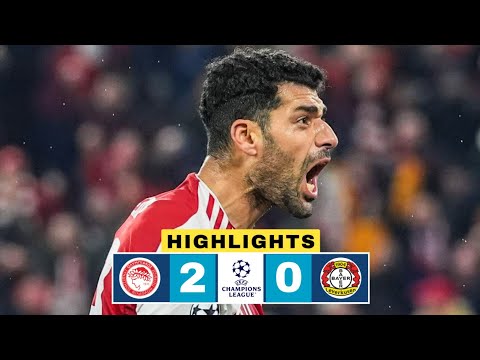 Olympiacos vs Bayer Leverkusen 2-0 Highlights | Mehdi Taremi Goal | UCL 2025-26 | Costinha