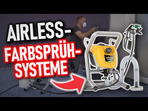 Beste AIRLESS FARBSPRÜHSYSTEME Vergleich | Top 3 Airless Spritzlackiermaschinen 2026