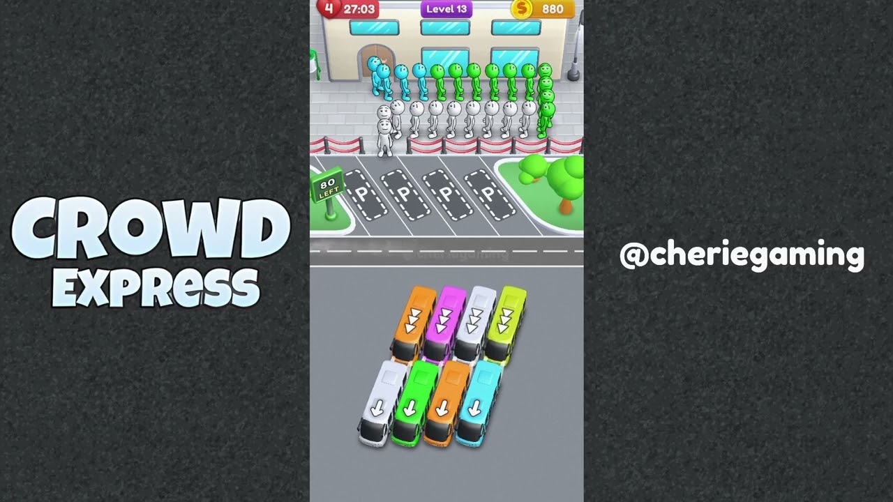 Crowd Express Game Guide Complete Video Walkthrough For Levels 1 348