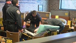 Germantown authorities practice active shooter training