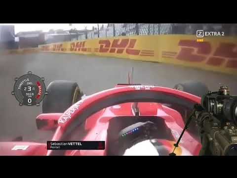Vettel Plays The Drums