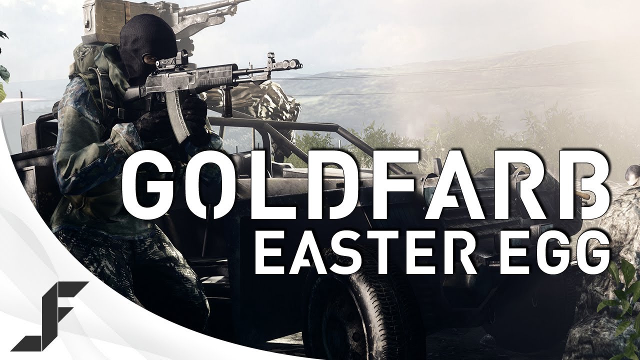 Battlefield 3 GOLDFARB - New Easter Egg! - YouTube